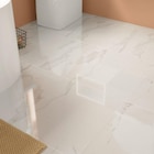 Carrelage intérieur sol et mural Ultimate marble effet marbre blanc L. 59,5 x l. 59,5 x Ep. 0,9 cm GoodHome en promo chez Castorama Carrelage intérieur sol et mural Ultimate marble effet marbre blanc L. 59,5 x l. 59,5 x Ep. 0,9 cm GoodHome dans le catalogue Castorama