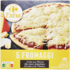 Pizza cuite sur pierre surgelée - CARREFOUR EXTRA en promo chez Carrefour Marignane à 2,35 €