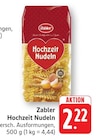 Hochzeit Nudeln bei EDEKA im Altrip Prospekt für 2,22 €
