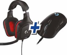 Maus von logitech im aktuellen HEM expert Prospekt Bundle G332 Gaming Headset + G403 Hero Gaming-Maus von logitech für 88,00 € bei HEM expert im Angebot