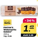 Wellenspritz Gebäck von FINTON'S im aktuellen Netto mit dem Scottie Prospekt für 1,49 €