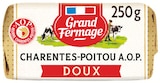 Beurre moulé AOP Charentes Poitou doux - GRAND FERMAGE dans le catalogue Intermarché Super