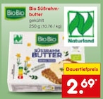 Bio Süßrahmbutter von BioBio im aktuellen Netto Marken-Discount Prospekt für 2,69 €