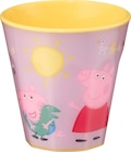 Trinkbecher 9-Kant flieder/gelb, Peppa Pig im dm-drogerie markt Prospekt Trinkbecher 9-Kant flieder/gelb, Peppa Pig von babylove im aktuellen dm-drogerie markt Prospekt für 3,45 €