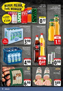 Coca Cola im aktuellen EDEKA Prospekt (Rheine) Coca Cola im EDEKA Prospekt "Aktuelle Angebote" mit 24 Seiten (Rheine)