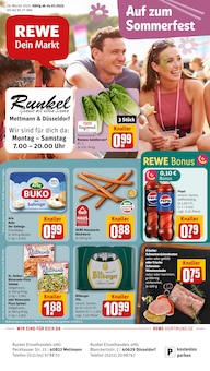 REWE Prospekt Dein Markt mit 27 Seiten