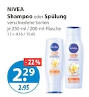 Nivea im V-Markt Prospekt Shampoo von NIVEA im aktuellen V-Markt Prospekt für 2,29 €