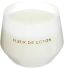 Bougie parfumée Glowy verre en promo chez Maxi Bazar Bougie parfumée Glowy verre dans le catalogue Maxi Bazar