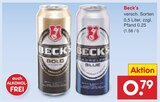 Beck's Angebote von Beck's bei Netto Marken-Discount Fulda für 0,79 €