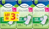 SERVIETTES HYGIÉNIQUES DISCREET TENA - TENA en promo chez Auchan Hypermarché SERVIETTES HYGIÉNIQUES DISCREET TENA - TENA dans le catalogue Auchan Hypermarché