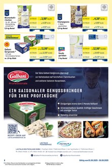 Champignons im aktuellen METRO Prospekt (Mannheim) Champignons im METRO Prospekt "Wochenangebote Gastro + Gewinnspiel + MonatsMenü" mit 42 Seiten (Mannheim)