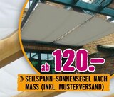 Hornbach Passau - Seilspann-Sonnensegel Angebot im Prospekt Seilspann-Sonnensegel bei Hornbach im Passau Prospekt für 120,00 €