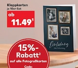 Klappkarten Angebot in Lengefeld Klappkarten im aktuellen Prospekt bei Kaufland in Lengefeld