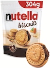 Biscuits Fourrés - NUTELLA BISCUITS en promo à 3,09 € chez Supermarchés Match Biscuits Fourrés - NUTELLA BISCUITS dans le catalogue Supermarchés Match