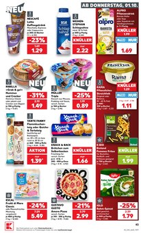 Rama im Kaufland Prospekt "Hier bin ich richtig" mit 84 Seiten (Augsburg)