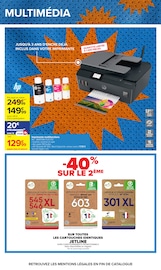 Imprimante en promo dans le catalogue Carrefour à la page 20