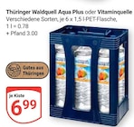 Aktuelle Wasser Angebote bei GLOBUS in Erfurt Aktuelles Aqua Plus Angebot bei GLOBUS in Erfurt ab 6,99 €