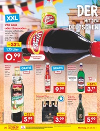 Cola Angebot im aktuellen Netto Marken-Discount Prospekt auf Seite 20