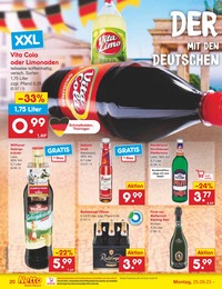 Cola Angebot & Preis im aktuellen Netto Marken-Discount Prospekt Cola Angebot im aktuellen Netto Marken-Discount Prospekt auf Seite 20