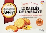 Sablés de l'Abbaye - BISCUITERIE DE L'ABBAYE dans le catalogue Lidl