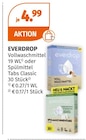 Vollwaschmittel oder Spülmittel Tabs Classic Angebote von EVERDROP bei Müller Amberg für 4,99 €