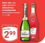 Sekt Angebote von Faber bei GLOBUS Koblenz für 2,99 €