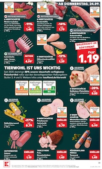 Hähnchen im aktuellen Kaufland Prospekt (Rostock) Hähnchen im Kaufland Prospekt "Hier bin ich richtig" mit 75 Seiten (Rostock)