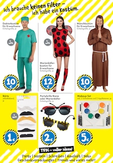 Faschingskostüme im TEDi Prospekt "TEDi - voller Ideen!" mit 29 Seiten (Leverkusen)