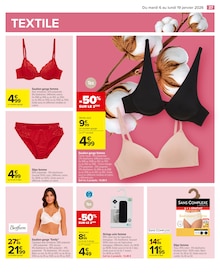 Promotion String dans le prospectus Carrefour, valable du 06/01/2026 au 19/01/2026 Promo String dans le catalogue Carrefour du moment à la page 39