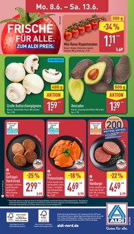 ALDI Nord Prospekt der aktuellen Woche, gĂĽltig von 08.06.2026 bis 13.06.2026 Aktueller ALDI Nord Prospekt "Aktuelle Angebote" mit 40 Seiten