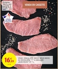 Veau : escalope (noix, sous noix) ou escalope à griller - JEAN ROZÉ en promo à 16,89 € chez Intermarché Super Veau : escalope (noix, sous noix) ou escalope à griller - JEAN ROZÉ dans le catalogue Intermarché Super
