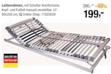 Lattenrahmen im Angebot bei Opti-Wohnwelt in Schorndorf Lattenrahmen Angebote von Hemafa bei Opti-Wohnwelt Schorndorf für 199,00 €