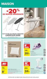 Promos Philips dans le catalogue "Carrefour" de Carrefour Philips en promo dans le catalogue Carrefour à la page 56