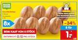Schnittbrötchen von BACK STUBE im aktuellen Netto Marken-Discount Prospekt für 1,00 €