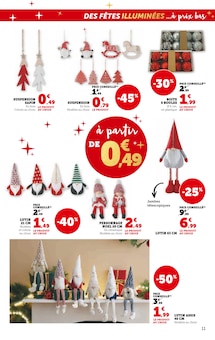 Promo Père Noël dans le catalogue Super U du moment à la page 11