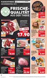 Aktueller Kaufland Prospekt mit Schweinefilet, "Aktuelle Angebote", Seite 20