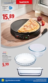 Verre Angebote im Prospekt "Plus de 55 produits bio dans l'assiette, ça vaut le coup." von Lidl auf Seite 34