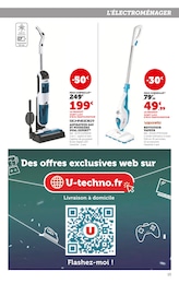 Offre Nettoyeur Vapeur dans le catalogue Super U du moment à la page 15