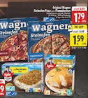 Steinofen Pizza oder Flammkuchen Angebote von Original Wagner bei E center Hamm für 1,59 €