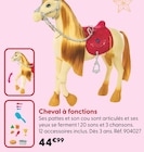 Cheval à fonctions dans le catalogue La Grande Récré