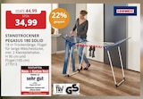 Standtrockner Pegasus 180 Solid im Angebot bei PROFI Wesch in Eisenach Standtrockner Pegasus 180 Solid Angebote von Leifheit bei PROFI Wesch Eisenach für 34,99 €
