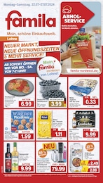 famila Nordwest Prospekt: "Markt - Angebote", 36 Seiten, 22.07.2024 - 27.07.2024