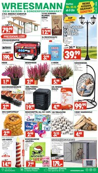 Kerzen im Wreesmann Prospekt "DEIN SAISON- & SONDERPOSTENMARKT!" mit 8 Seiten (Cottbus)