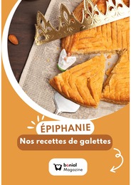 Catalogue Recettes "ÉPIPHANIE : Nos recettes de galettes" à Bourg-Saint-Maurice et alentours, 1 page, 06/01/2025 - 26/01/2025