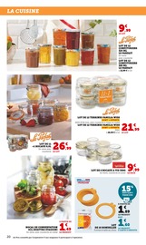 Prospectus Hyper U "LES PRIX BAS de la maison" en cours à La Rochelle, Page 20 Catalogue Hyper U en cours à La Rochelle, "LES PRIX BAS de la maison", Page 20