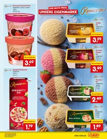 Eis im aktuellen Netto Marken-Discount Prospekt (Fürth) Eis im Netto Marken-Discount Prospekt "Aktuelle Angebote" mit 63 Seiten (Fürth)