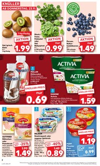 Kaufland Prospekt der Woche "Aktuelle Angebote" Seite 2, 23.11.2023 bis 29.11.2023 für Freiberg Aktueller Kaufland Prospekt "Aktuelle Angebote" Seite 2 von 59 Seiten für Freiberg