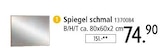 Spiegel schmal im Angebot bei Zurbrüggen in Minden Spiegel schmal Angebote bei Zurbrüggen Minden für 74,90 €