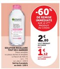 Super U Couilly-Pont-aux-Dames - Promo Solution Micellaire Tout en 1 Promo Solution Micellaire Tout en 1 à 1,12 € dans le catalogue Super U à Couilly-Pont-aux-Dames