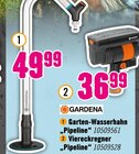 Garten-Wasserhahn "Pipeline" oder Viereckregner "Pipeline" im Hornbach Prospekt Garten-Wasserhahn "Pipeline" oder Viereckregner "Pipeline" von Gardena im aktuellen Hornbach Prospekt für 36,99 €